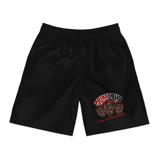 Grimlanz Black Jogger Shorts